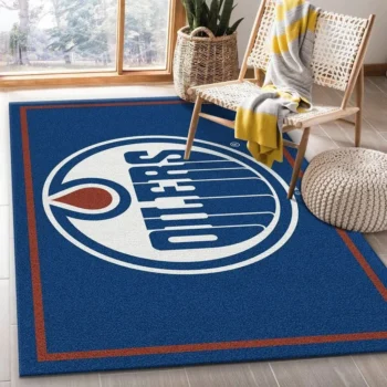 Nhl Spirit Edmonton Oilers Area Rug Living Room And Bed Room Rug Rug Regtangle Carpet Floor Decor Home Decor 0