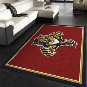 Nhl Spirit Florida Panthers 1 Area Rug Living Room And Bed Room Rug Rug Regtangle Carpet Floor Decor Home Decor 0