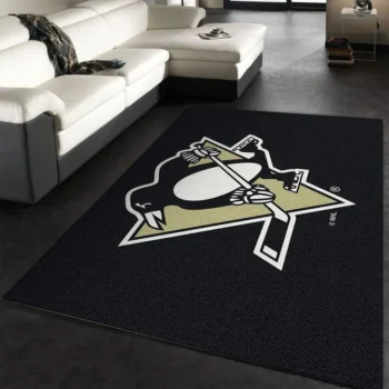 Nhl Spirit Pittsburgh Penguins 1 Area Rug Living Room And Bed Room Rug Rug Regtangle Carpet Floor Decor Home Decor 0