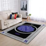 Northwestern Wildcats Ncaa 1 Area Rug Living Room And Bed Room Rug Rug Regtangle Carpet Floor Decor Home Decor 0