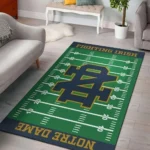 Notre Dame Fighting Irish Home Field Area Rug Football Team Logo Carpet Living Room Rugs Rug Regtangle Carpet Floor Decor Home Decor V17231 0