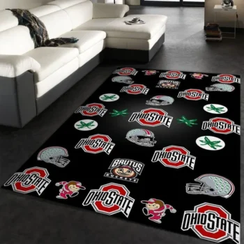 Ohio State Buckeyes Ncaa 4 Area Rug Living Room And Bed Room Rug Rug Regtangle Carpet Floor Decor Home Decor 0