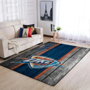 Oklahoma City Thunder Nba 6 Area Rug Living Room And Bed Room Rug Rug Regtangle Carpet Floor Decor Home Decor 0