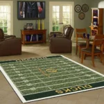 Oregon Ducks Home Field Area Rug Football Team Logo Carpet Living Room Rugs Rug Regtangle Carpet Floor Decor Home Decor V11100 0