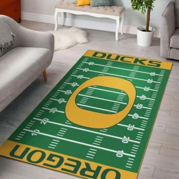 Oregon Ducks Home Field Area Rug Football Team Logo Carpet Living Room Rugs Rug Regtangle Carpet Floor Decor Home Decor V11101 0