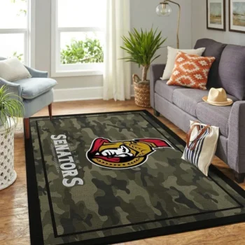 Ottawa Senators Nhl 1 Area Rug Living Room And Bed Room Rug Rug Regtangle Carpet Floor Decor Home Decor 0