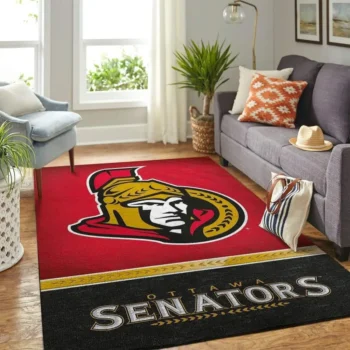 Ottawa Senators Nhl Area Rugs Team Logo Living Room Carpet Sports Rug Regtangle Carpet Floor Decor Home Decor 0