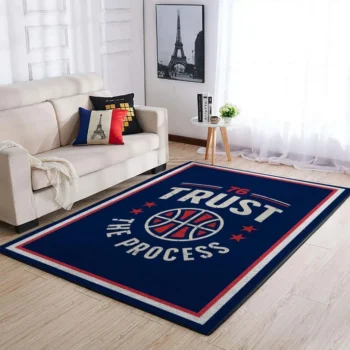 Philadelphia 76ers Area Rugs Living Room Carpet Sp131201 Rug Regtangle Carpet Floor Decor Home Decor 0