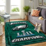 Philadelphia Eagles Area Rug Nfl Football Team Logo Carpet Living Room Rugs Rug Regtangle Carpet Floor Decor Home Decor V1719 0