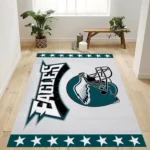 Philadelphia Eagles Helmet Nfl Team Logo Rug Bedroom Rug Home Decor Fl 0