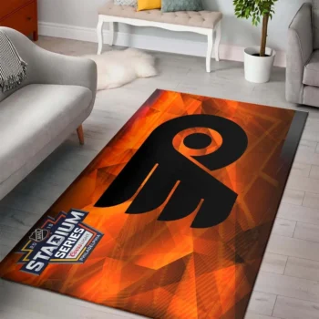 Philadelphia Flyers Area Rug Nhl Ice Hockey Team Logo Carpet Living Room Rugs Rug Regtangle Carpet Floor Decor Home Decor V1301 0