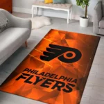 Philadelphia Flyers Area Rugs Nhl Hockey Living Room Carpet Team Logo Floor Home Decor 17 Rug Regtangle Carpet Floor Decor Home Decor 0