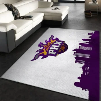 Phoenix Suns Nba 1 Area Rug Living Room And Bed Room Rug Rug Regtangle Carpet Floor Decor Home Decor 0