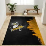Pittsburgh Penguins Nhl 1 Area Rug Living Room And Bed Room Rug Rug Regtangle Carpet Floor Decor Home Decor 0