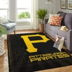 Pittsburgh Pirates Mlb Area Rugs Team Logo Living Room Carpet Sports Rug Regtangle Carpet Floor Decor Home Decor 0