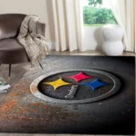 Pittsburgh Steelers Area Rug Nfl Football Team Logo Carpet Living Room Rugs Rug Regtangle Carpet Floor Decor Home Decor V1305 0