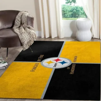 Pittsburgh Steelers Area Rug Nfl Football Team Logo Carpet Living Room Rugs Rug Regtangle Carpet Floor Decor Home Decor V1307 0