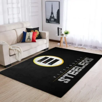 Pittsburgh Steelers Area Rug Nfl Football Team Logo Carpet Living Room Rugs Rug Regtangle Carpet Floor Decor Home Decor V1315 0
