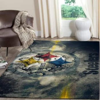 Pittsburgh Steelers Area Rug Nfl Football Team Logo Carpet Living Room Rugs Rug Regtangle Carpet Floor Decor Home Decor V1316 0