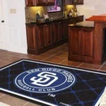 San Diego Padres Mlb Baseball Area Rug Baseball Rug Regtangle Carpet Floor Decor Home Decor V6707 0