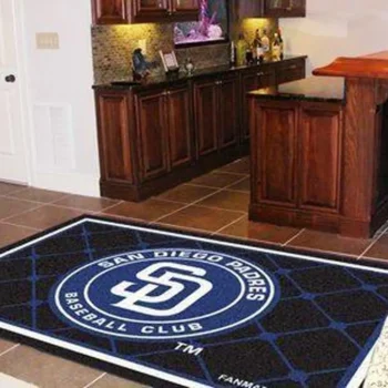 San Diego Padres Mlb Baseball Area Rug Baseball Rug Regtangle Carpet Floor Decor Home Decor V6707 0