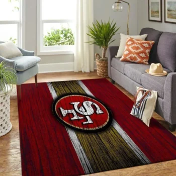 San Francisco 49ers Area Rug Nfl Football Living Room Carpet Home Rug Regtangle Carpet Floor Decor Home Decor V4659 0