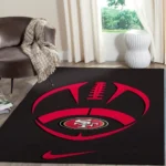 San Francisco 49ers Area Rug Nfl Football Team Logo Carpet Living Room Rugs Rug Regtangle Carpet Floor Decor Home Decor V559 0