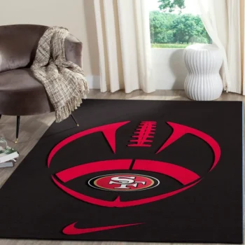 San Francisco 49ers Area Rug Nfl Football Team Logo Carpet Living Room Rugs Rug Regtangle Carpet Floor Decor Home Decor V559 0