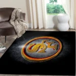 San Francisco 49ers Area Rug Nfl Football Team Logo Carpet Living Room Rugs Rug Regtangle Carpet Floor Decor Home Decor V563 0