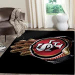 San Francisco 49ers Area Rug Nfl Football Team Logo Carpet Living Room Rugs Rug Regtangle Carpet Floor Decor Home Decor V569 0