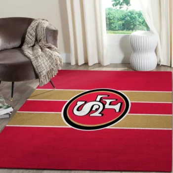 San Francisco 49ers Area Rug Nfl Football Team Logo Carpet Living Room Rugs Rug Regtangle Carpet Floor Decor Home Decor V571 0