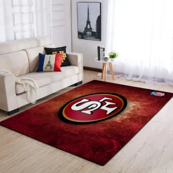 San Francisco 49ers Area Rug Nfl Football Team Logo Carpet Living Room Rugs Rug Regtangle Carpet Floor Decor Home Decor V572 0