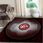 San Francisco 49ers Area Rug Nfl Football Team Logo Carpet Living Room Rugs Rug Regtangle Carpet Floor Decor Home Decor V577 0