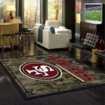 San Francisco 49ers Area Rug Nfl Football Team Logo Carpet Living Room Rugs Rug Regtangle Carpet Floor Decor Home Decor V587 0