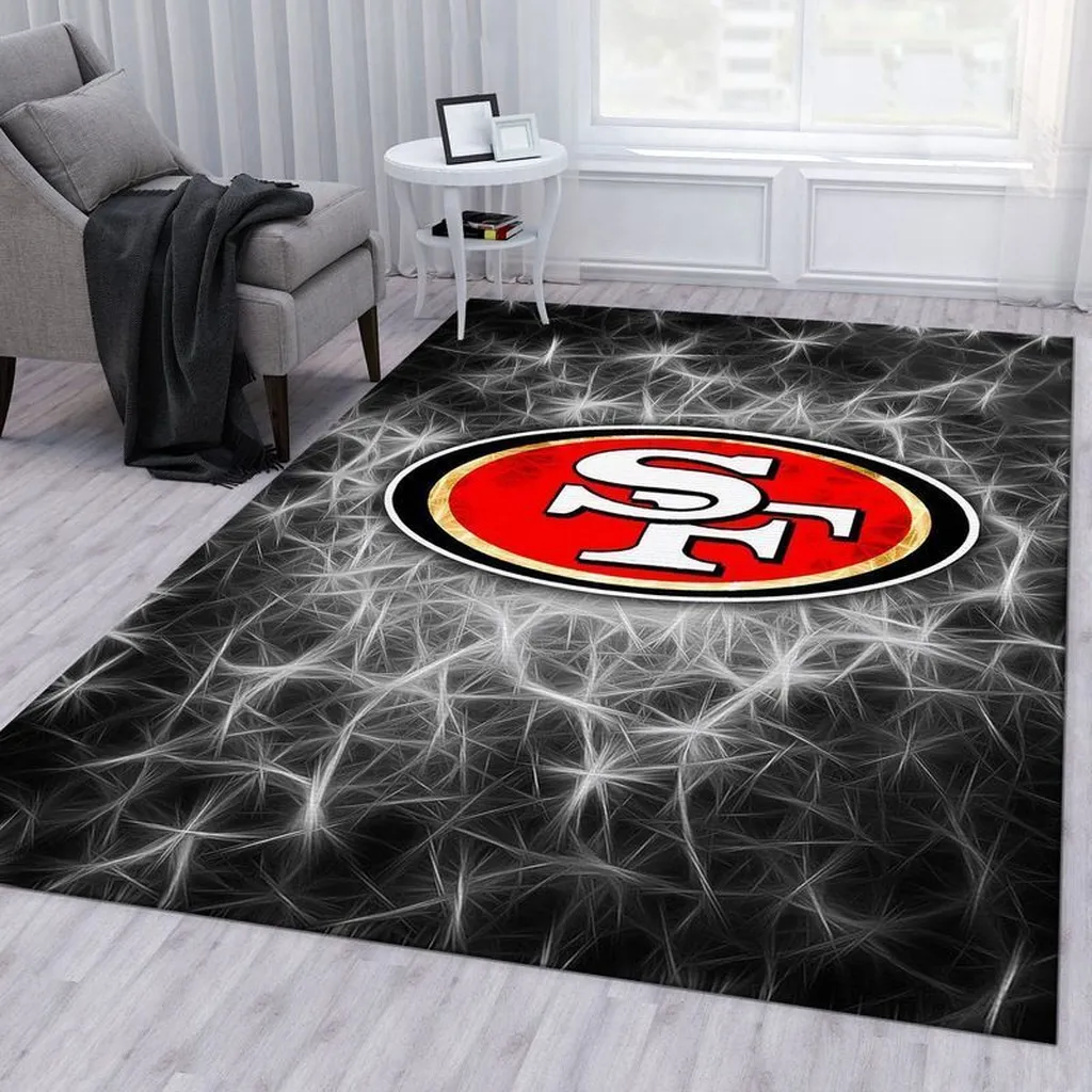 San Francisco 49ers Nfl 24 Area Rug Living Room And Bed Room Rug Rug Regtangle Carpet Floor Decor Home Decor 0 San Francisco 49ers Nfl 24 Area Rug Living Room And Bed Room Rug Rug Regtangle Carpet Floor Decor Home Decor 0