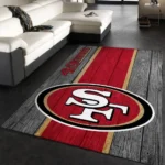San Francisco 49ers Nfl 26 Area Rug Living Room And Bed Room Rug Rug Regtangle Carpet Floor Decor Home Decor 0