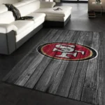 San Francisco 49ers Nfl 30 Area Rug Living Room And Bed Room Rug Rug Regtangle Carpet Floor Decor Home Decor 0