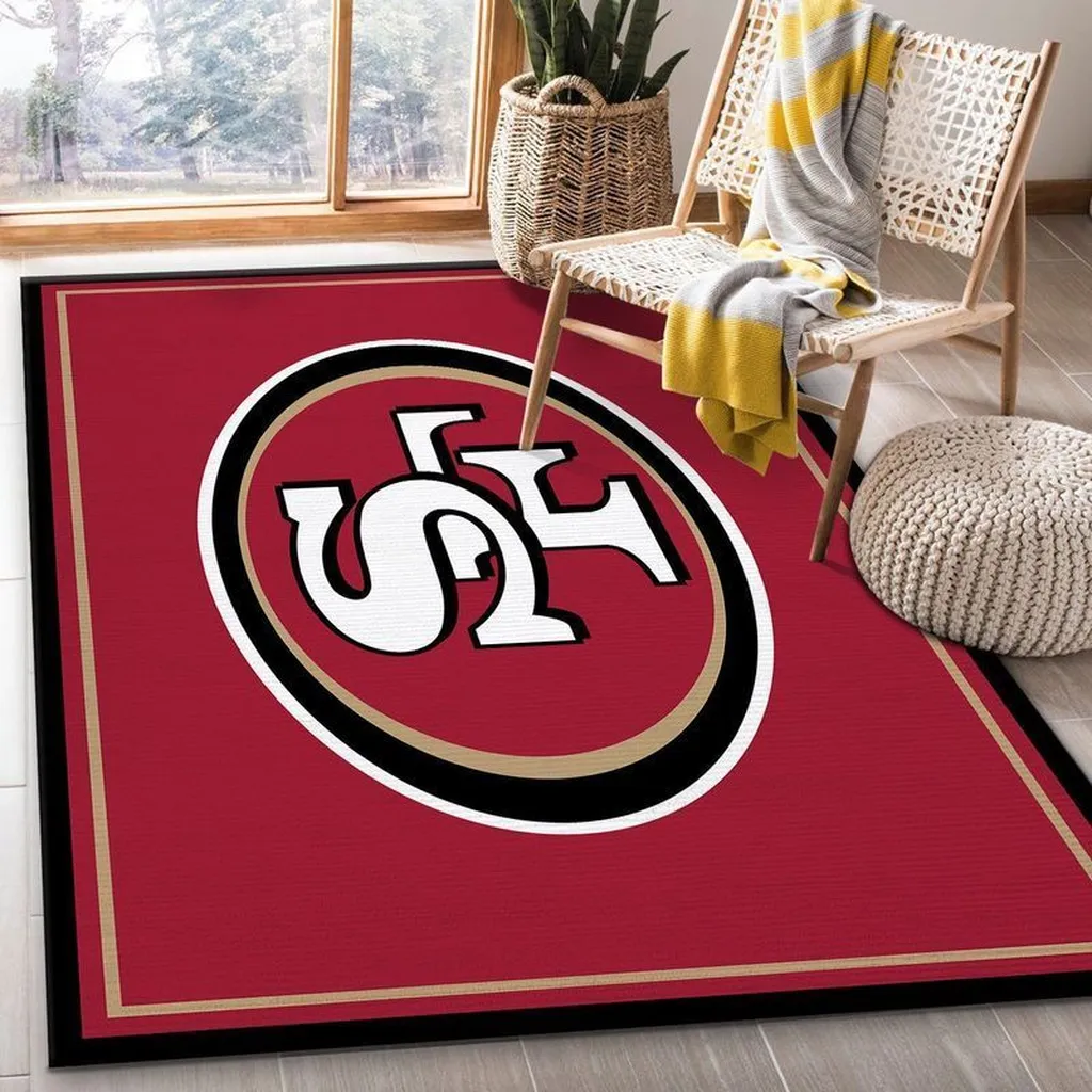 San Francisco 49ers Nfl 4 Area Rug Living Room And Bed Room Rug Rug Regtangle Carpet Floor Decor Home Decor 0 San Francisco 49ers Nfl 4 Area Rug Living Room And Bed Room Rug Rug Regtangle Carpet Floor Decor Home Decor 0