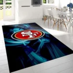 San Francisco 49ers Nfl Logo Area Rug For Gift Bedroom Rug Home Us Dec 0