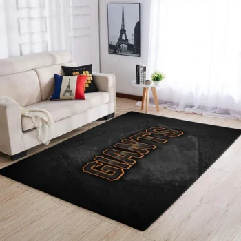 San Francisco Giants Area Rug Mlb Baseball Team Logo Carpet Living Room Rugs Rug Regtangle Carpet Floor Decor Home Decor V1075 0