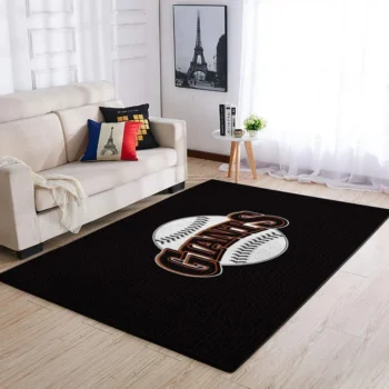 San Francisco Giants Area Rug Mlb Baseball Team Logo Carpet Living Room Rugs Rug Regtangle Carpet Floor Decor Home Decor V1078 0
