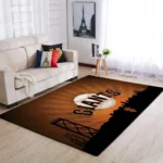 San Francisco Giants Area Rug Mlb Baseball Team Logo Carpet Living Room Rugs Rug Regtangle Carpet Floor Decor Home Decor V1081 0