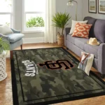 San Francisco Giants Mlb Area Rugs Camo Style Living Room Carpet Team Logo Home Rug Regtangle Carpet Floor Decor Home Decor 0