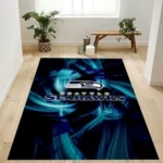 Seattle Seahawks Nfl Logo Area Rug For Gift Living Room Rug Home Us De 0