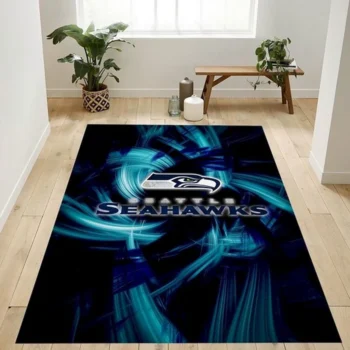 Seattle Seahawks Nfl Logo Area Rug For Gift Living Room Rug Home Us De 0