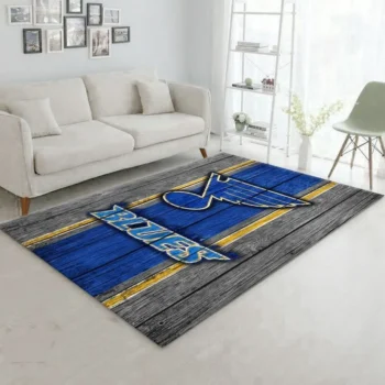St Louis Blues Nhl 2 Area Rug Living Room And Bed Room Rug Rug Regtangle Carpet Floor Decor Home Decor 0