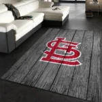 St Louis Cardinals Mlb 1 Area Rug Living Room And Bed Room Rug Rug Regtangle Carpet Floor Decor Home Decor 0
