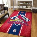 St Louis Cardinals Mlb Baseball Area Rug Baseball Rug Regtangle Carpet Floor Decor Home Decor V6700 0