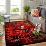Tampa Bay Buccaneers Area Rug Living Room Rug Home Decor Nfl Football Floor Decor 190911 0