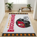 Tampa Bay Buccaneers Nfl 28 Area Rug Living Room And Bed Room Rug Rug Regtangle Carpet Floor Decor Home Decor 0